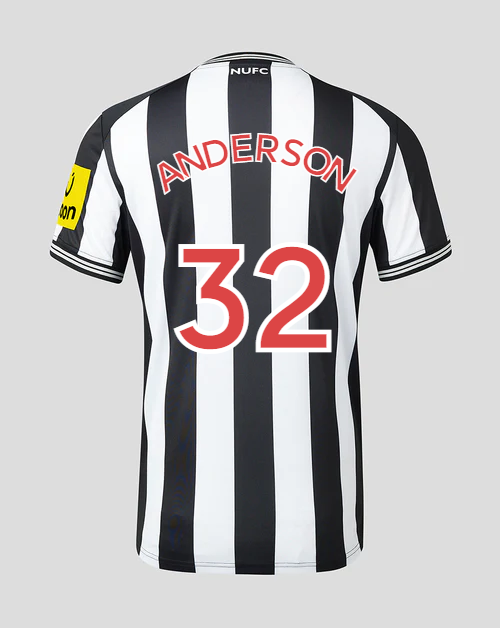 23-24 Newcastle United ANDERSON 32 Home Jersey