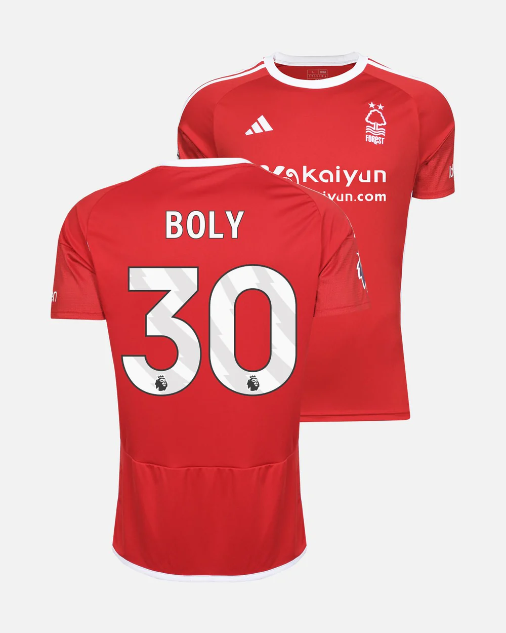 23-24 Nottingham Forest BOLY 30 Home Jersey