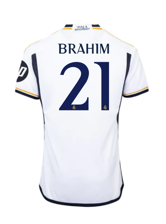 23-24 Real Madrid Brahim 21 Home Jersey