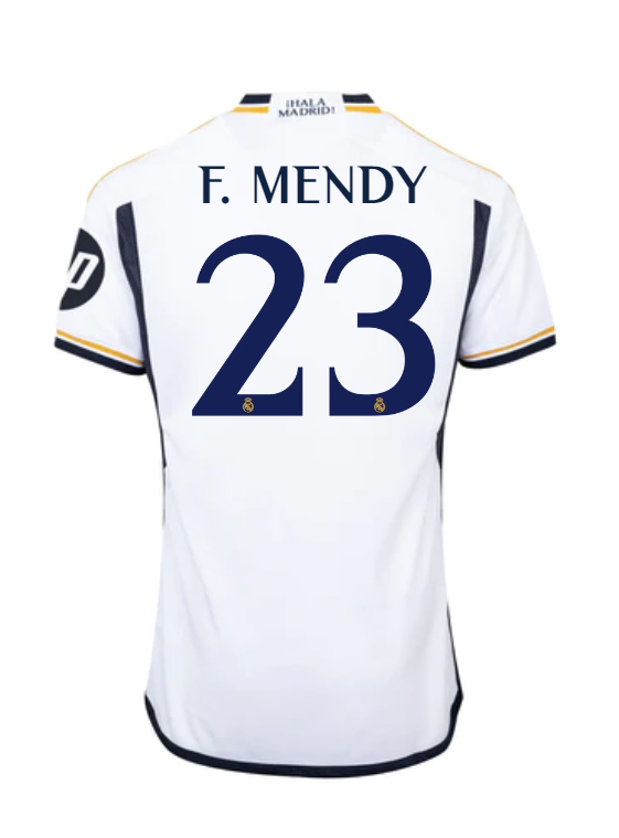 23-24 Real Madrid F. Mendy 23 Home Jersey