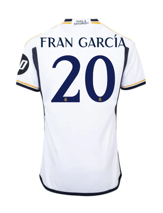 23-24 Real Madrid Fran García 20 Home Jersey