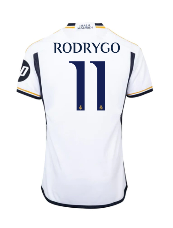23-24 Real Madrid Rodrygo 11 Home Jersey