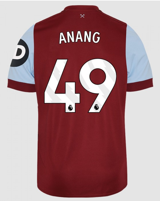 23-24 West Ham United ANANG 49 Home Jersey