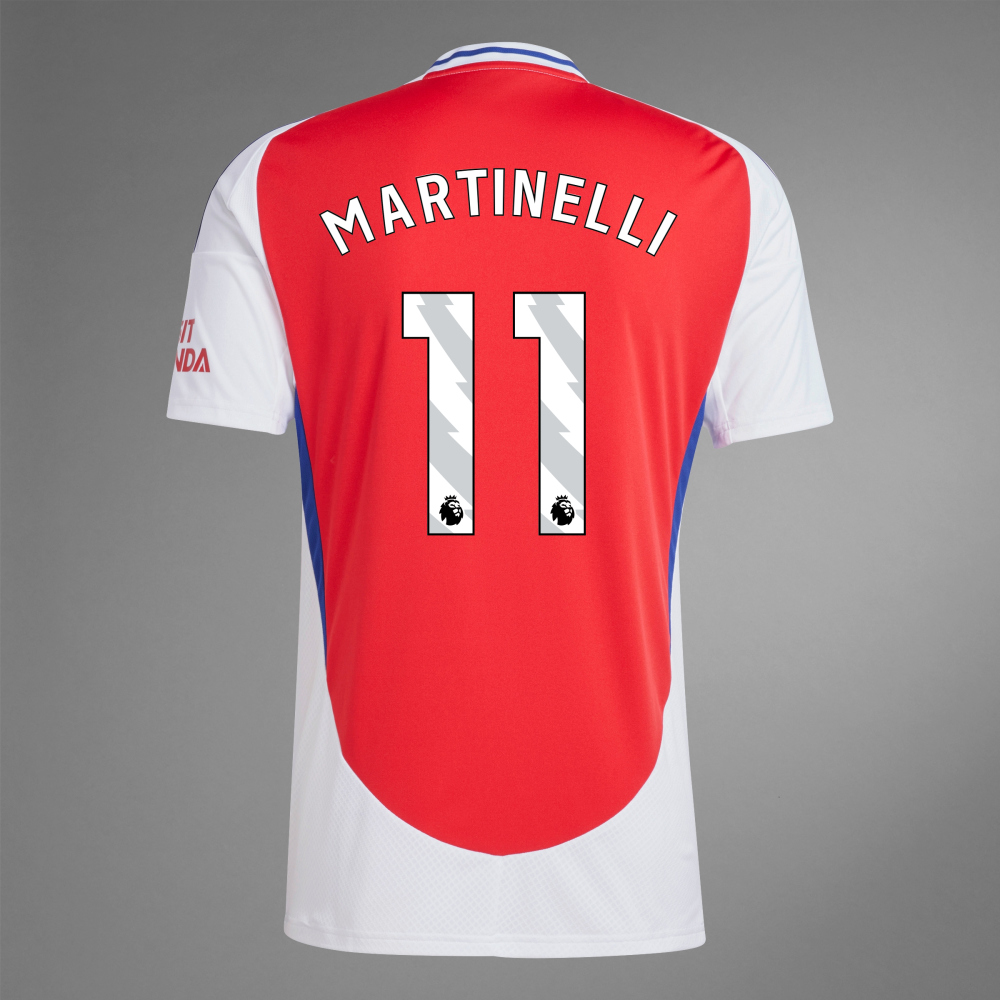 24-25 Arsenal Home MARTINELLI 11 Soccer Jersey