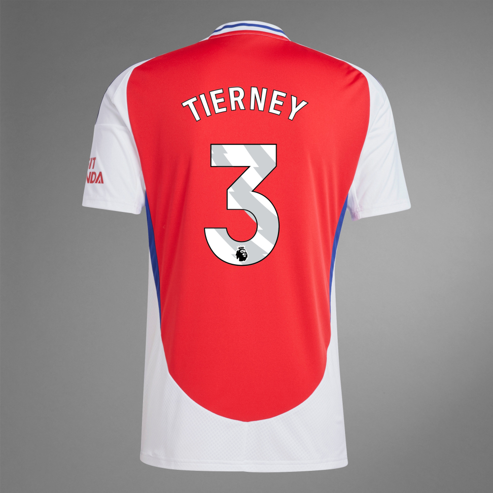 24-25 Arsenal Home TIERNEY 3 Soccer Jersey
