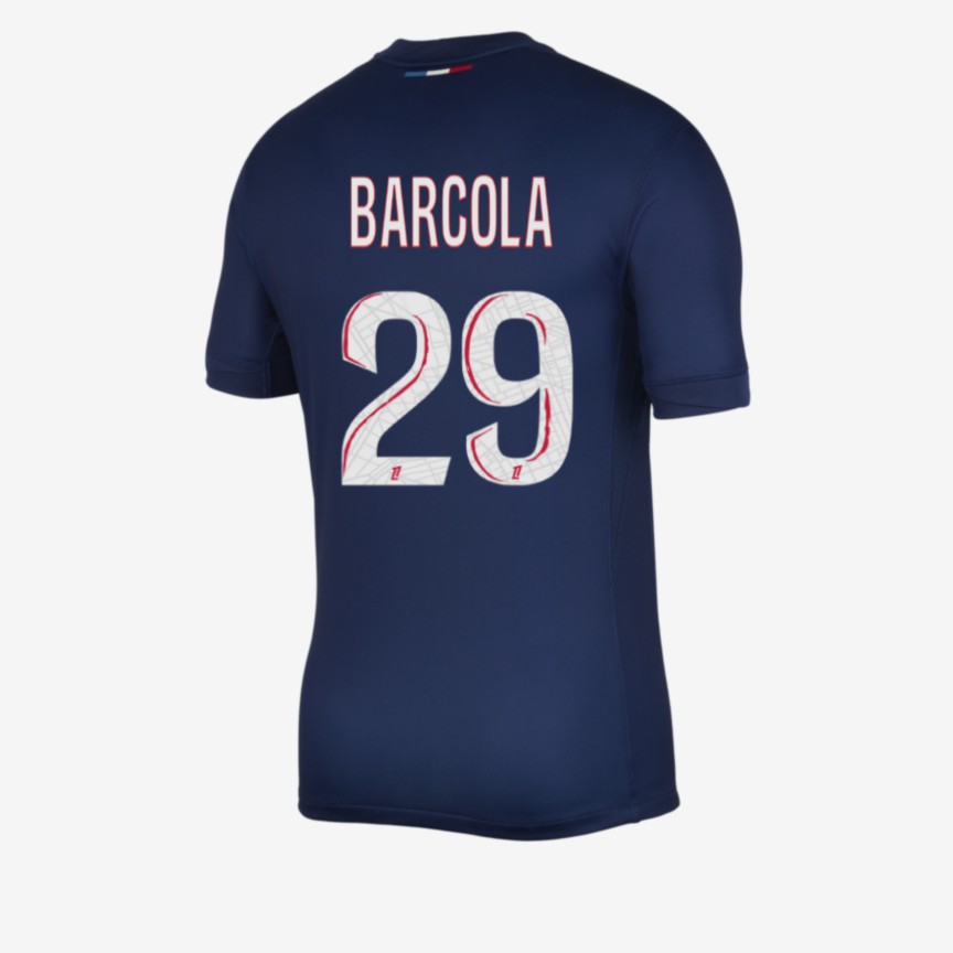 PSG BARCOLA 29 Home Jersey 24-25