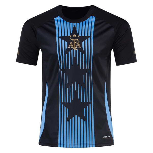 Argentina Pre Match Jersey Black 2024