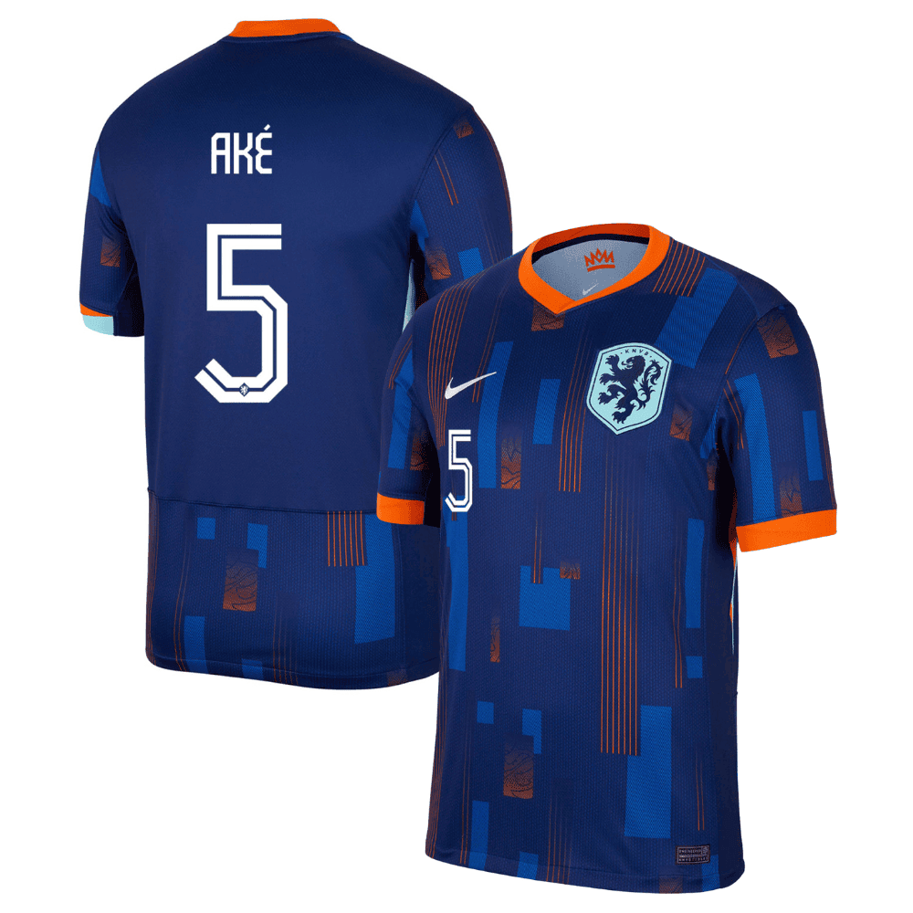 2024 Netherlands Aké 5 Away Jersey