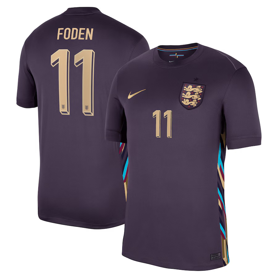 England foden 11 Away Jersey 2024