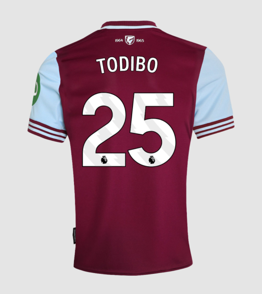24-25 West Ham United Home SUMMERVILLE 7 Jersey - KICKOFFSHOPPER