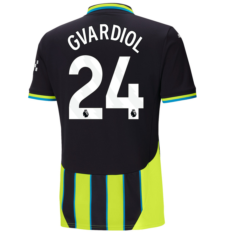 Manchester City Away Haaland 9 Jersey 24-25 - KICKOFFSHOPPER