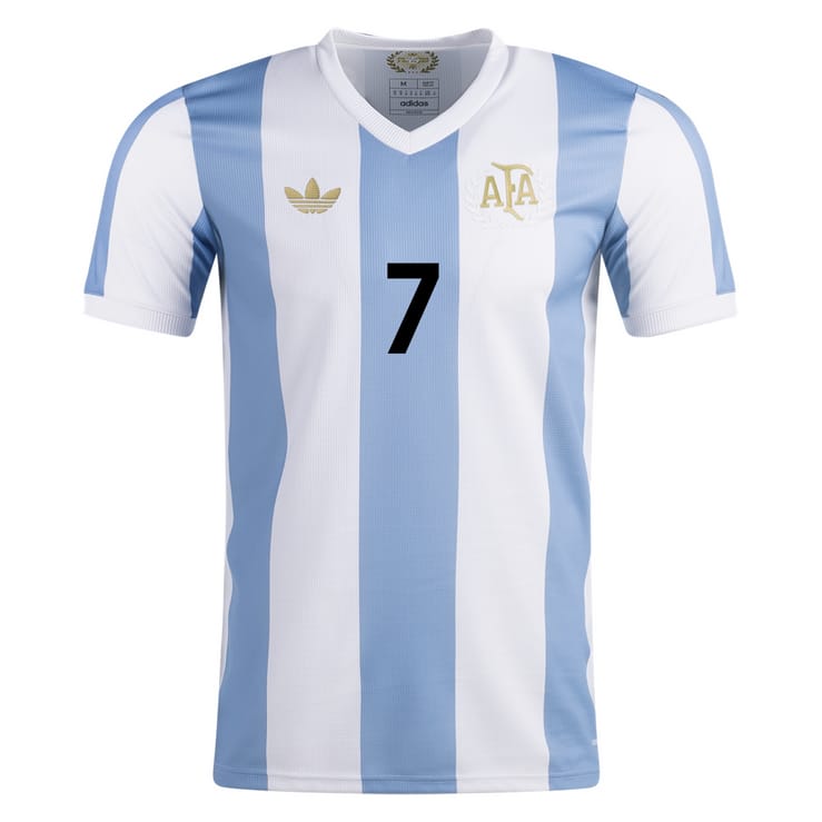 Argentina 50th Anniversary De Paul 7 Jersey 2024