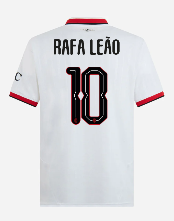 AC Milan Away Rafa 10 Leão Champions League Jersey 24-25