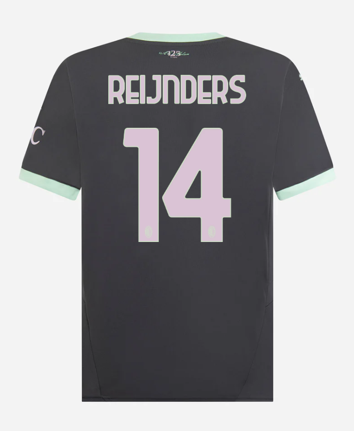 AC Milan Third Reijnders 14 Serie A Jersey 24-25