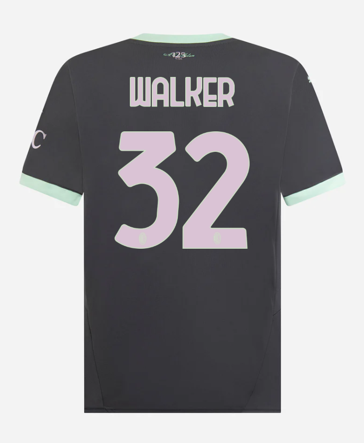 AC Milan Third Walker 32 Serie A Jersey 24-25