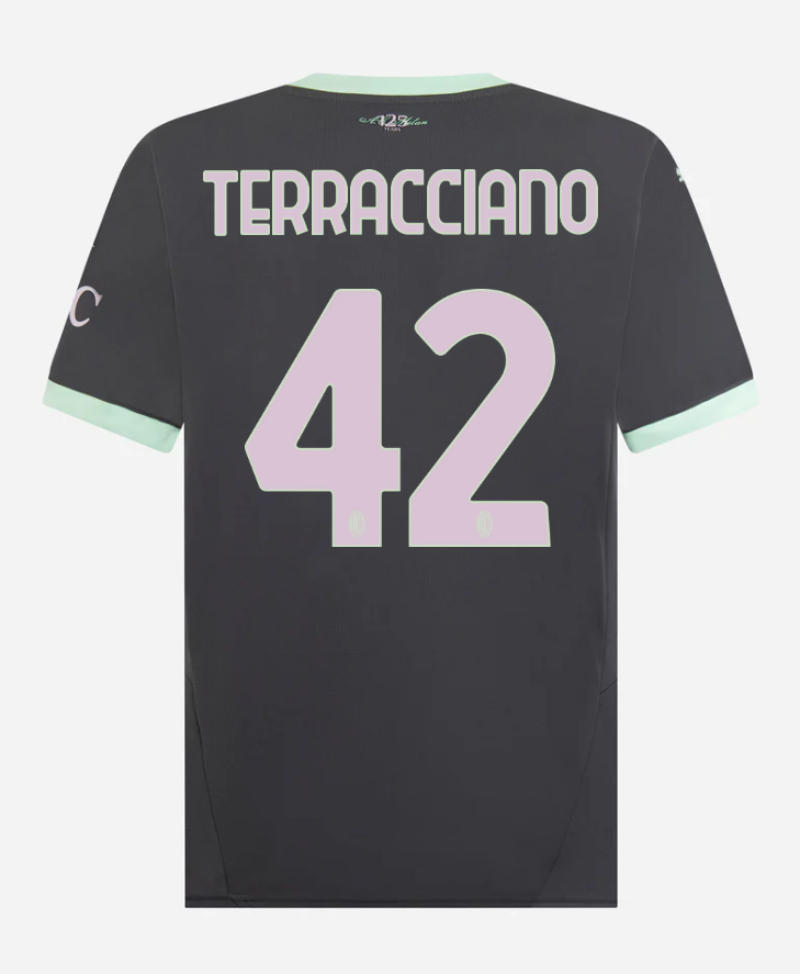 AC Milan Third Terracciano 42 Serie A Jersey 24-25