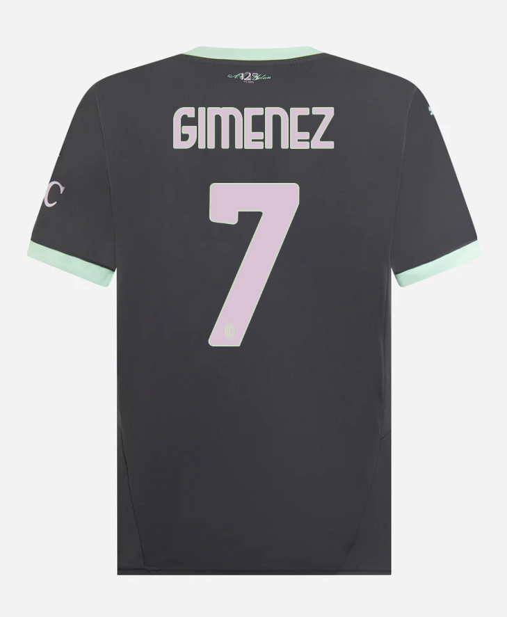 AC Milan Third Gimenez 7 Serie A Jersey 24-25