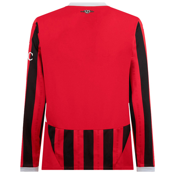 AC Milan Home Long Sleeve Jersey 24-25