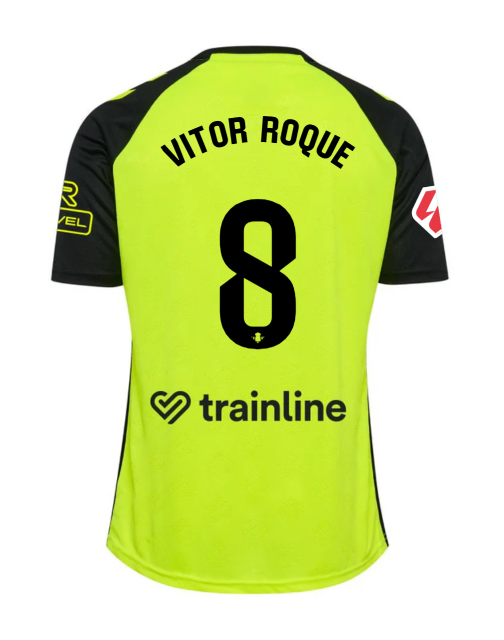 Real Betis Away VITOR ROQUE 8 Jersey 24-25