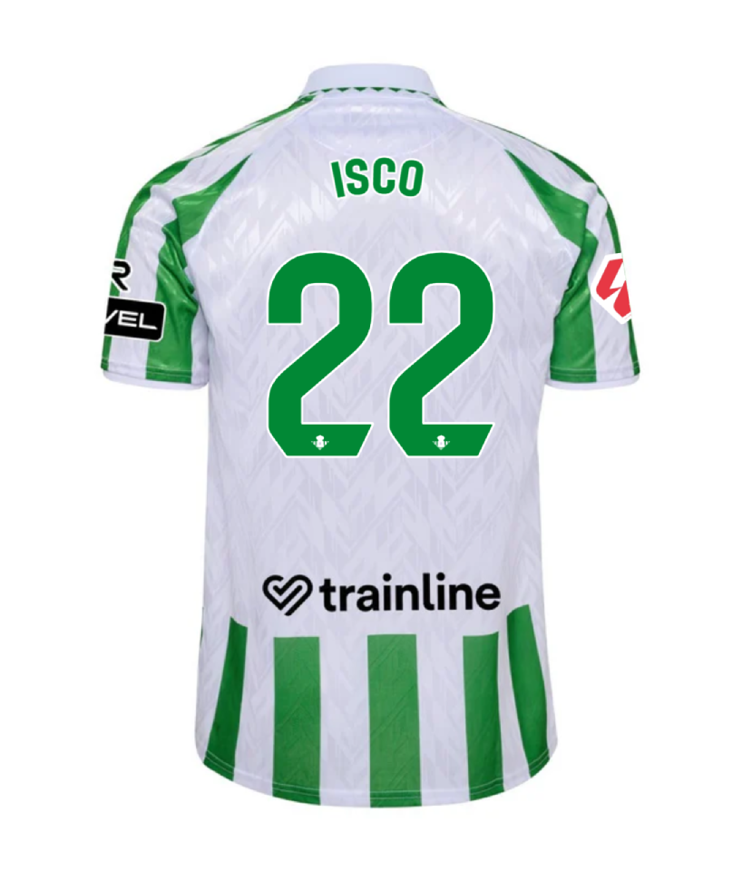 Real Betis Home ISCO 22 Jersey 24-25