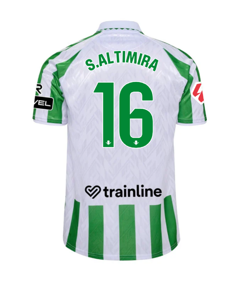 Real Betis Home S.ALTIMIRA 16 Jersey 24-25