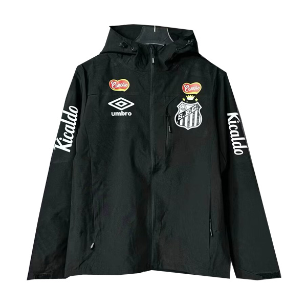 Santos FC All Windrunner Jacket Classic Black 25-26