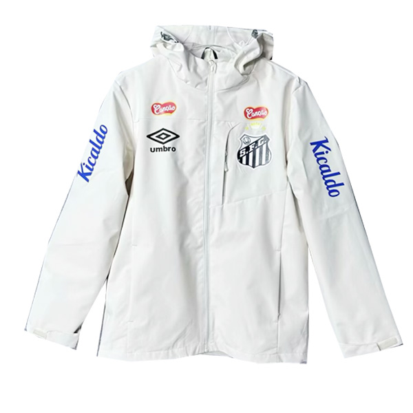 Santos FC All Windrunner Jacket Classic White 25-26