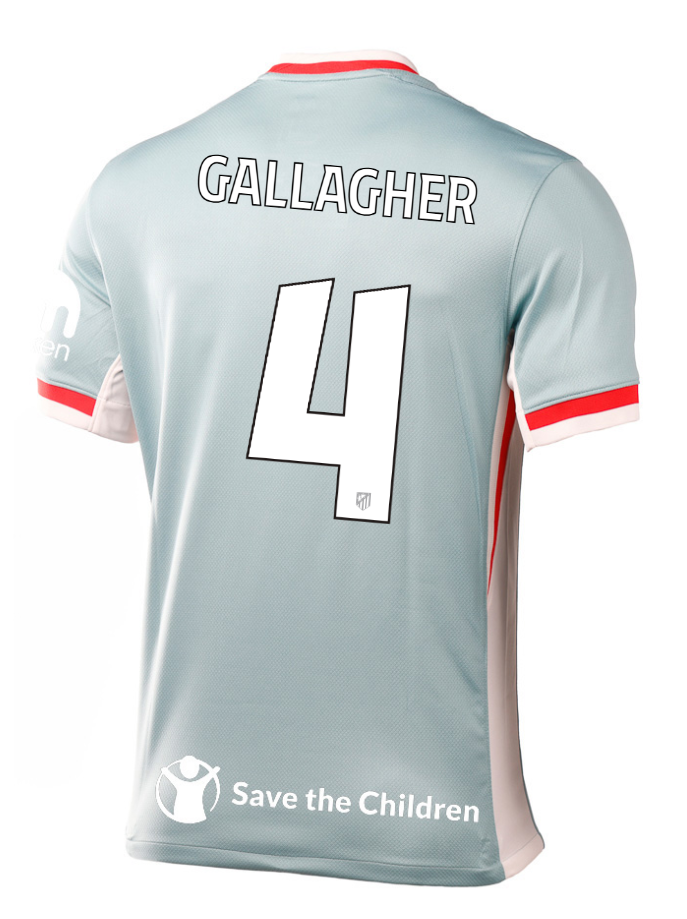 Atletico Madrid Away GALLAGHER 4 Champions League Jersey 24-25
