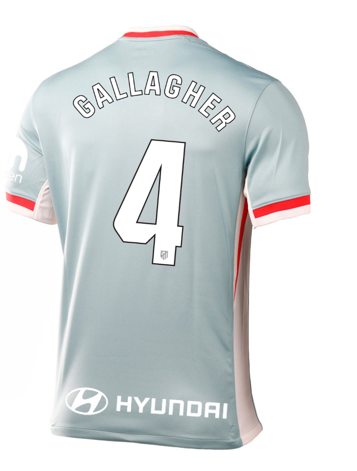 Atletico Madrid Away GALLAGHER 4 Laliga Jersey 24-25