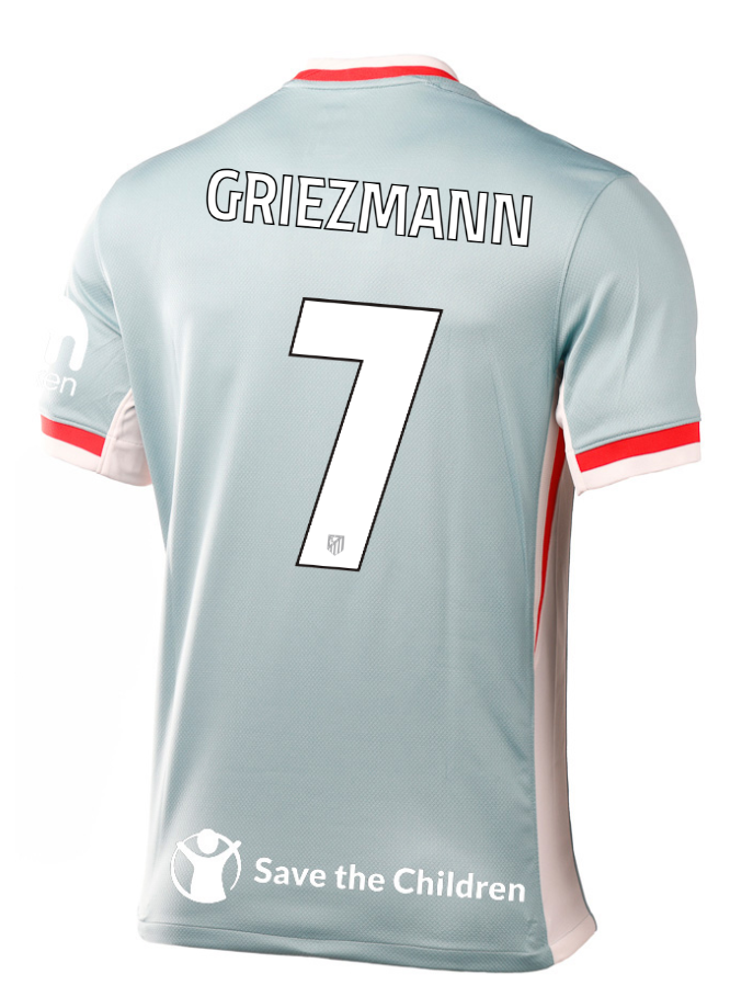 Atletico Madrid Away GRIEZMANN 7 Champions League Jersey 24-25