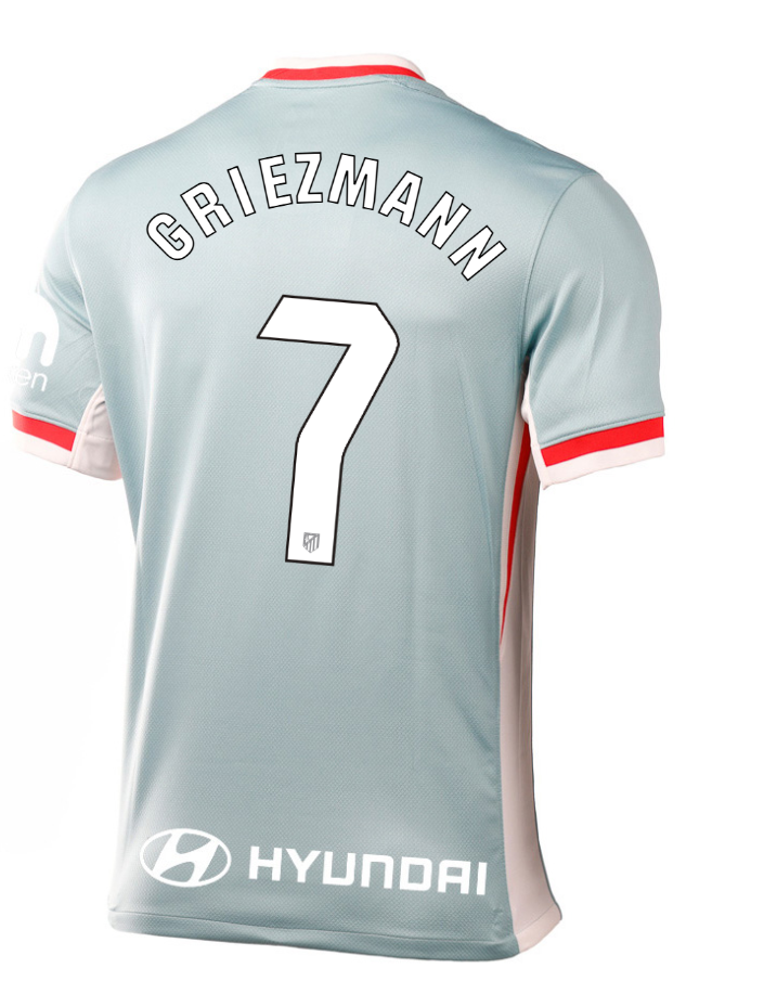 Atletico Madrid Away GRIEZMANN 7 Laliga Jersey 24-25