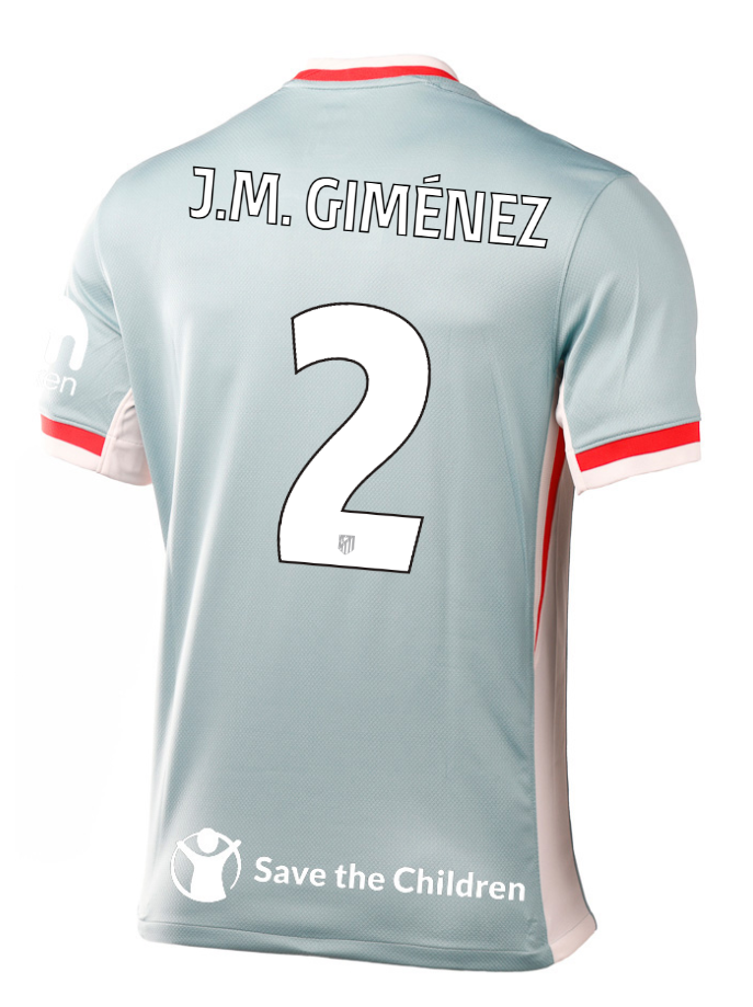 Atletico Madrid Away J.M. GIMÉNEZ 2 Champions League Jersey 24-25