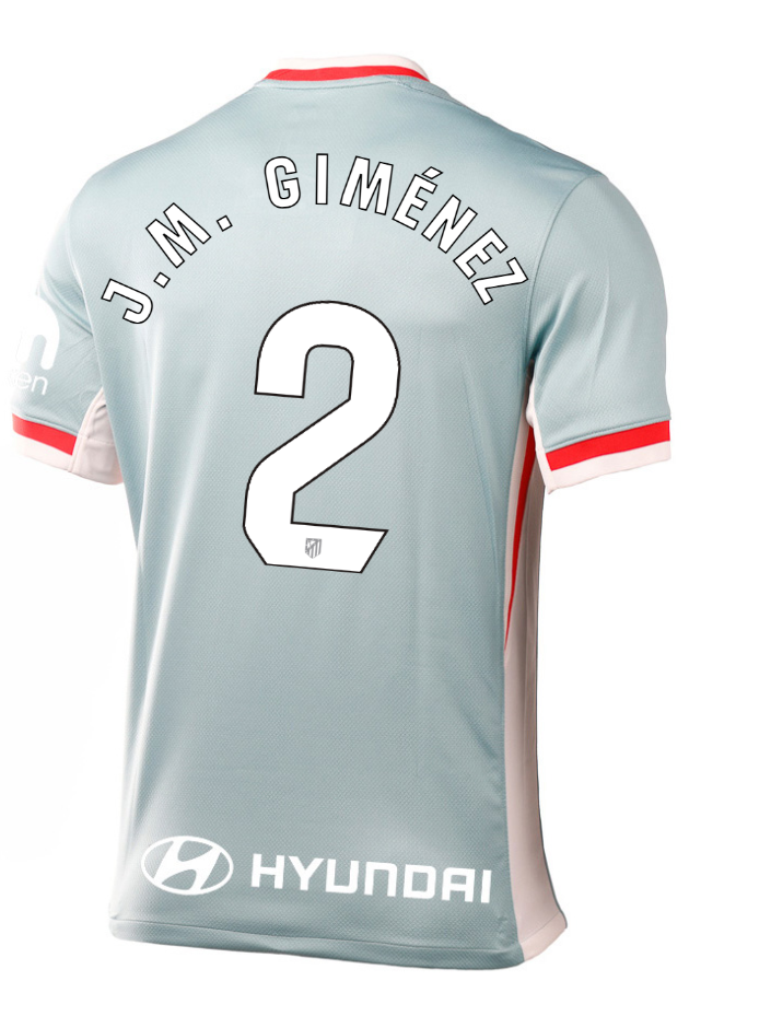 Atletico Madrid Away J.M. GIMÉNEZ 2 Laliga Jersey 24-25
