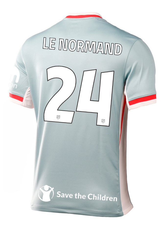 Atletico Madrid Away LE NORMAND 24 Champions League Jersey 24-25