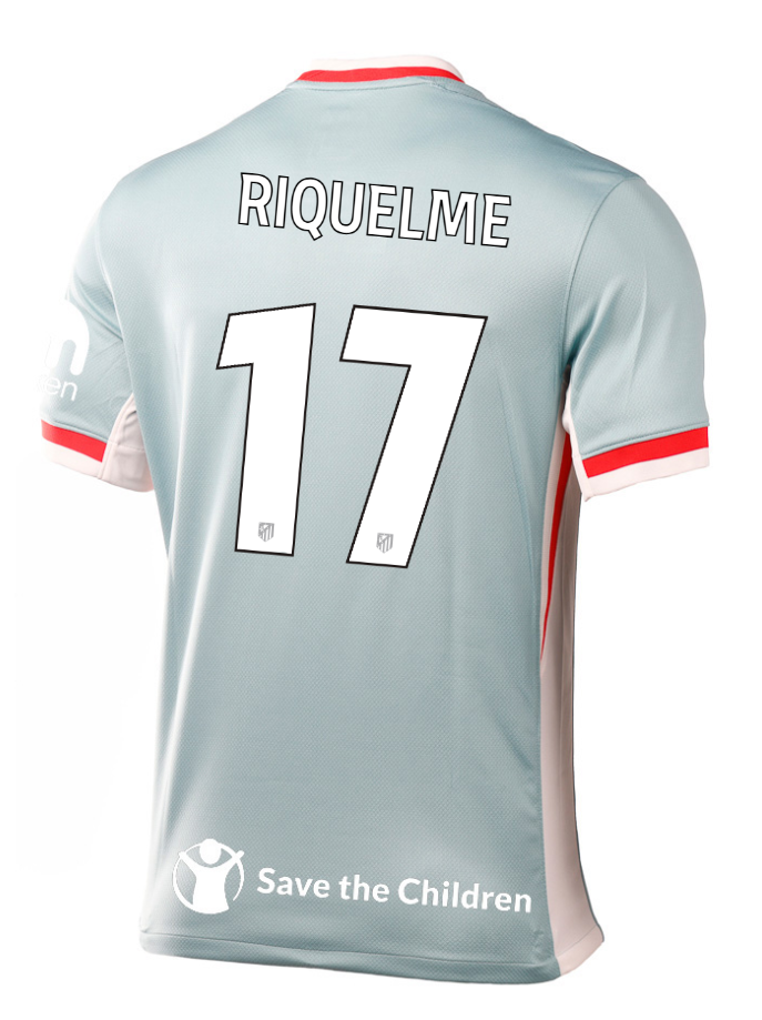 Atletico Madrid Away RIQUELME 17 Champions League Jersey 24-25
