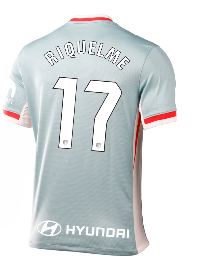 Atletico Madrid Away RIQUELME 17 Laliga Jersey 24-25