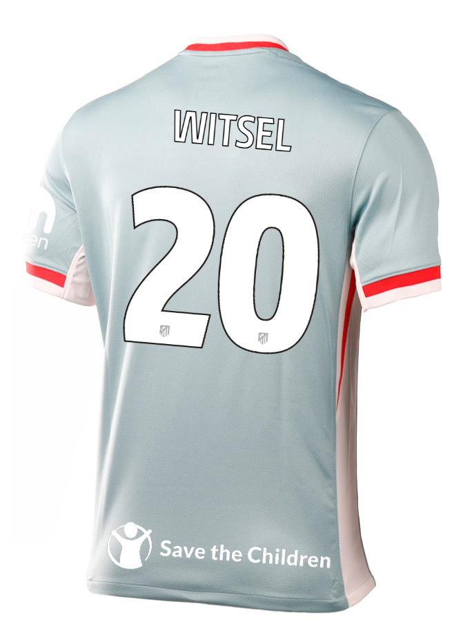 Atletico Madrid Away WITSEL 20 Champions League Jersey 24-25