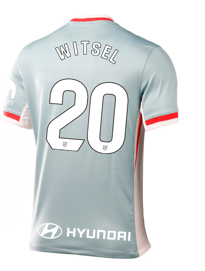 Atletico Madrid Away WITSEL 20 Laliga Jersey 24-25