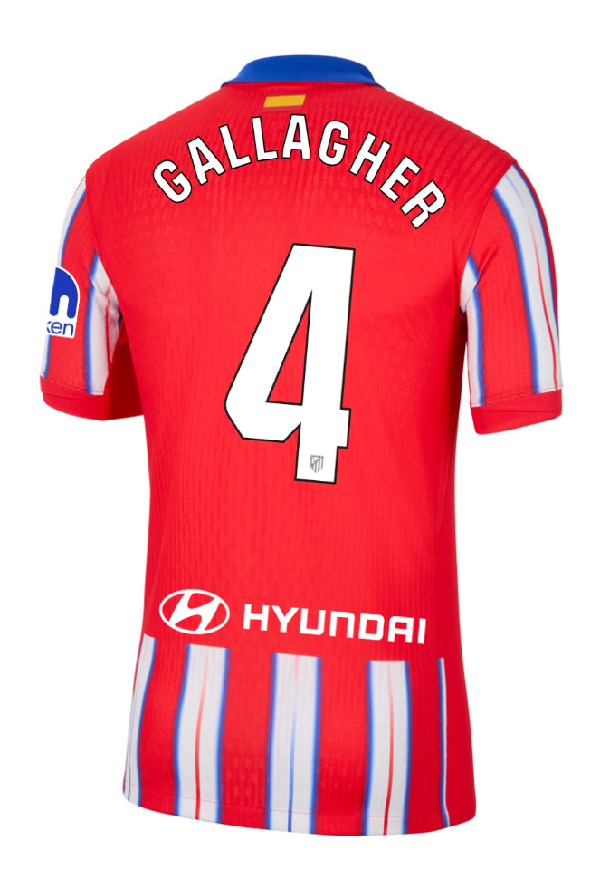Atletico Madrid Home GALLAGHER 4 Laliga Jersey 24-25