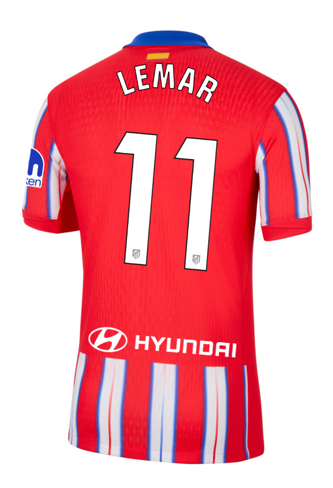 Atletico Madrid Home LEMAR 11 Laliga Jersey 24-25