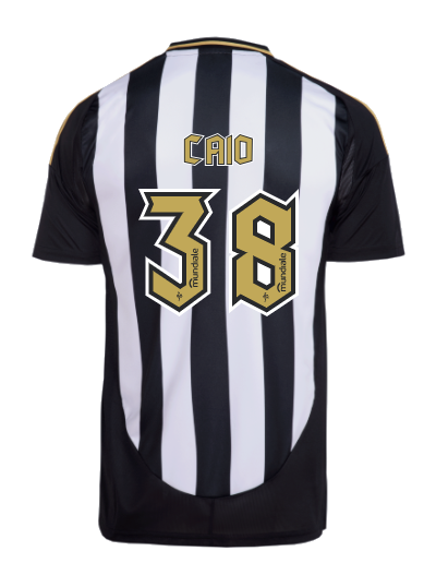 Atletico Mineiro Home Caio 38 Jersey 25-26