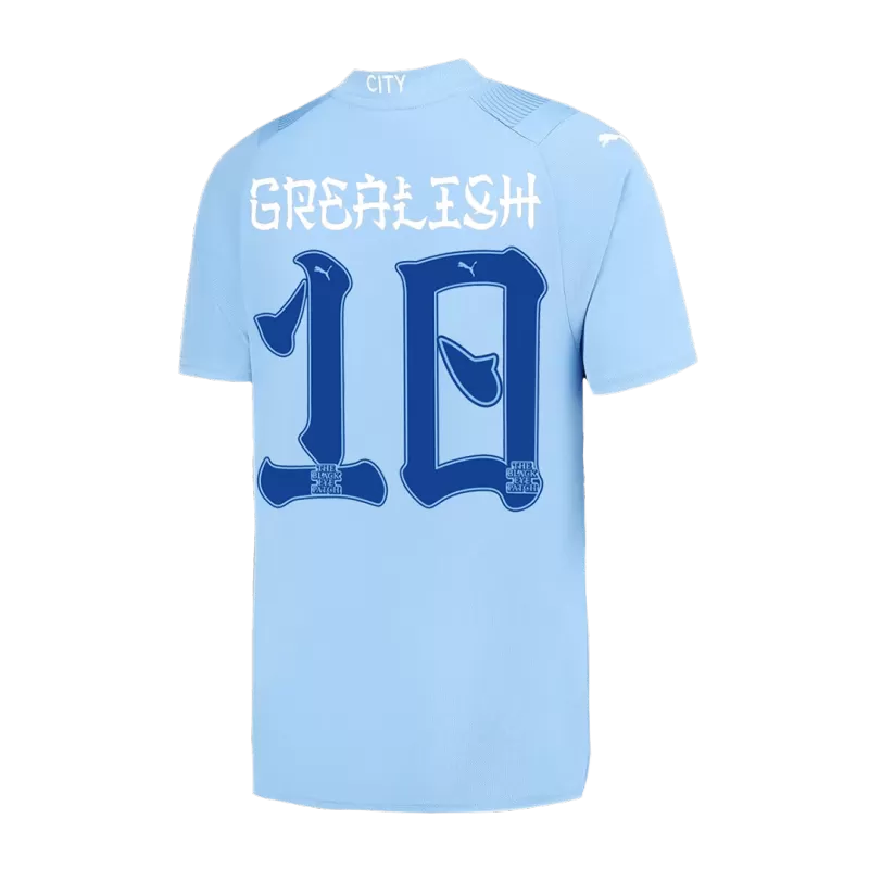 Manchester City Japanese Tour GREALISH 10 Home Jersey 23-24