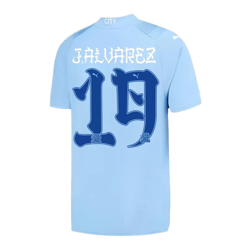Manchester City Japanese Tour J.ALVAREZ 19 Home Jersey 23-24