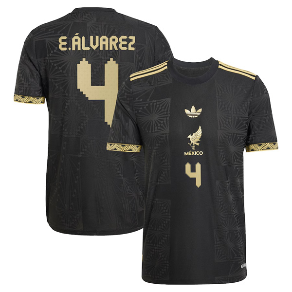 Mexico Third E.Álvarez 4 Gold Cup Jersey 2025