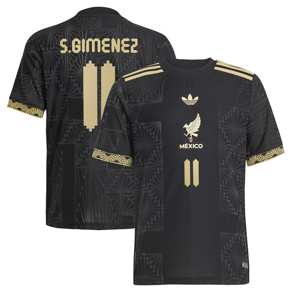 Mexico Third S.Gimenez 11 Gold Cup Jersey 2025