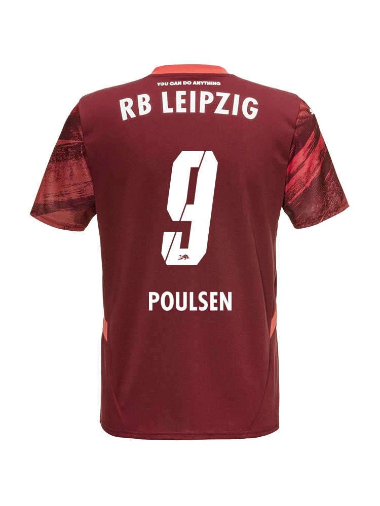 RB Leipzig Away POULSEN 9 Jersey 24-25