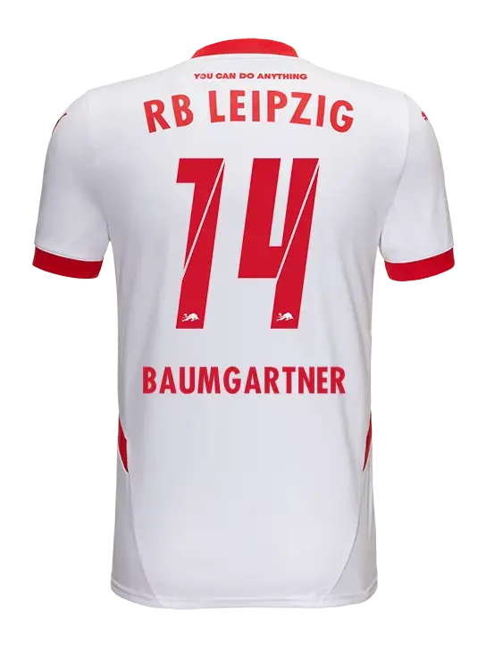 RB Leipzig Home BAUMGARTNER 14 Jersey 24-25