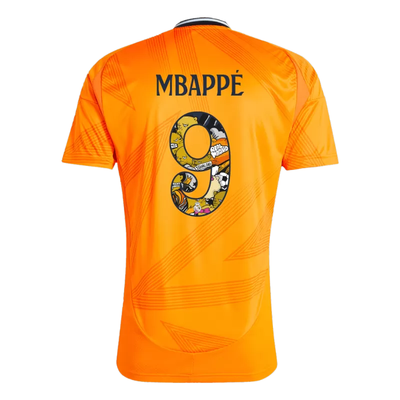 Real Madrid Away MBAPPÉ 9 Bear Champ Font Jersey 24-25