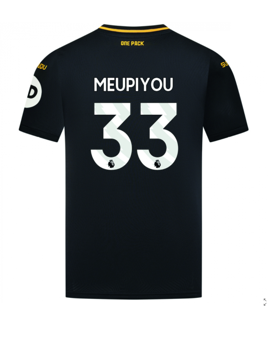 Wolverhampton Wanderers Away MEUPIYOU 33 Jersey 24-25