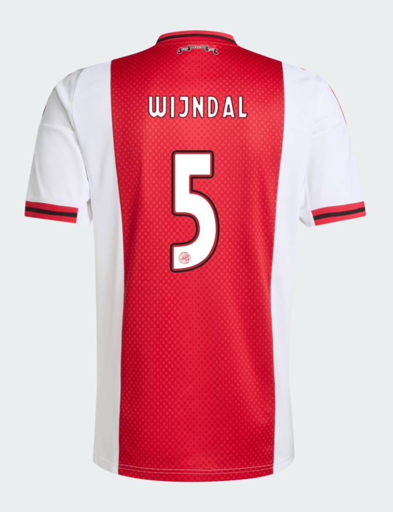 Ajax Home WIJNDAL 5 Jersey 25-26